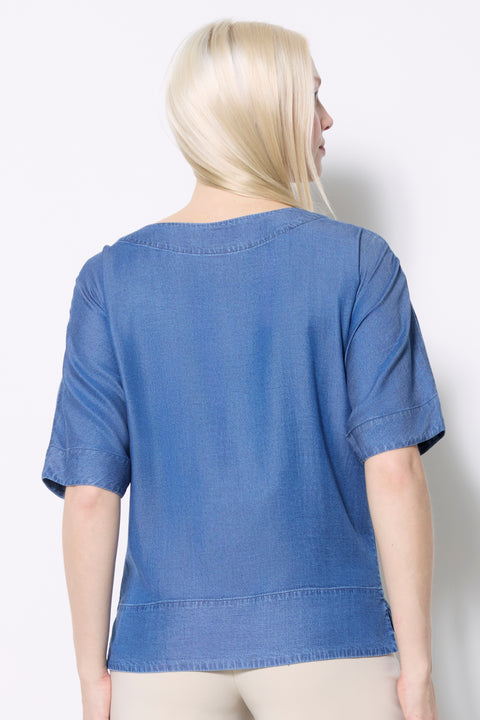 Women's TENCEL T-Shirt back view