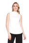 Women's Provence Sleeveless Turtleneck Top front view