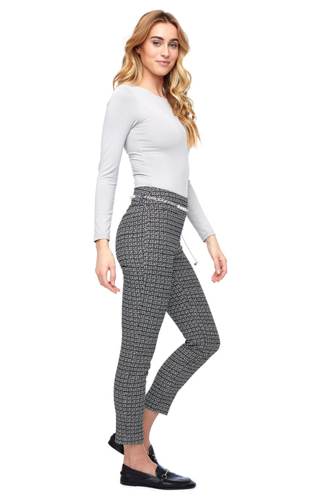 Women's Sparkle Slim Ankle Pant side view