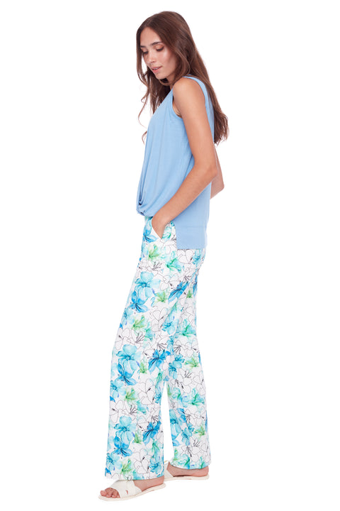 Women's Petal Wide Leg Palermo Pant side view