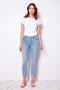 Women's UP!DATED Cuffed Crop Jean front view