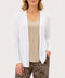 Women's Bamboo Open Cardigan front view