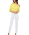 Women's UP!DATED Slim Ankle Jean front view