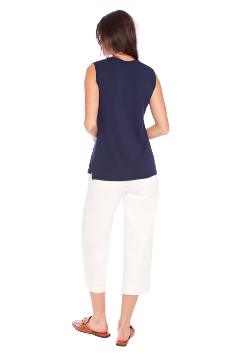 Women's UP!DATED Wide Leg Crop Jean back view