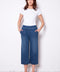Women's UP!DATED Wide Leg Crop Jean front view