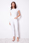 Women's Textured Jacquard Ankle Pant front view